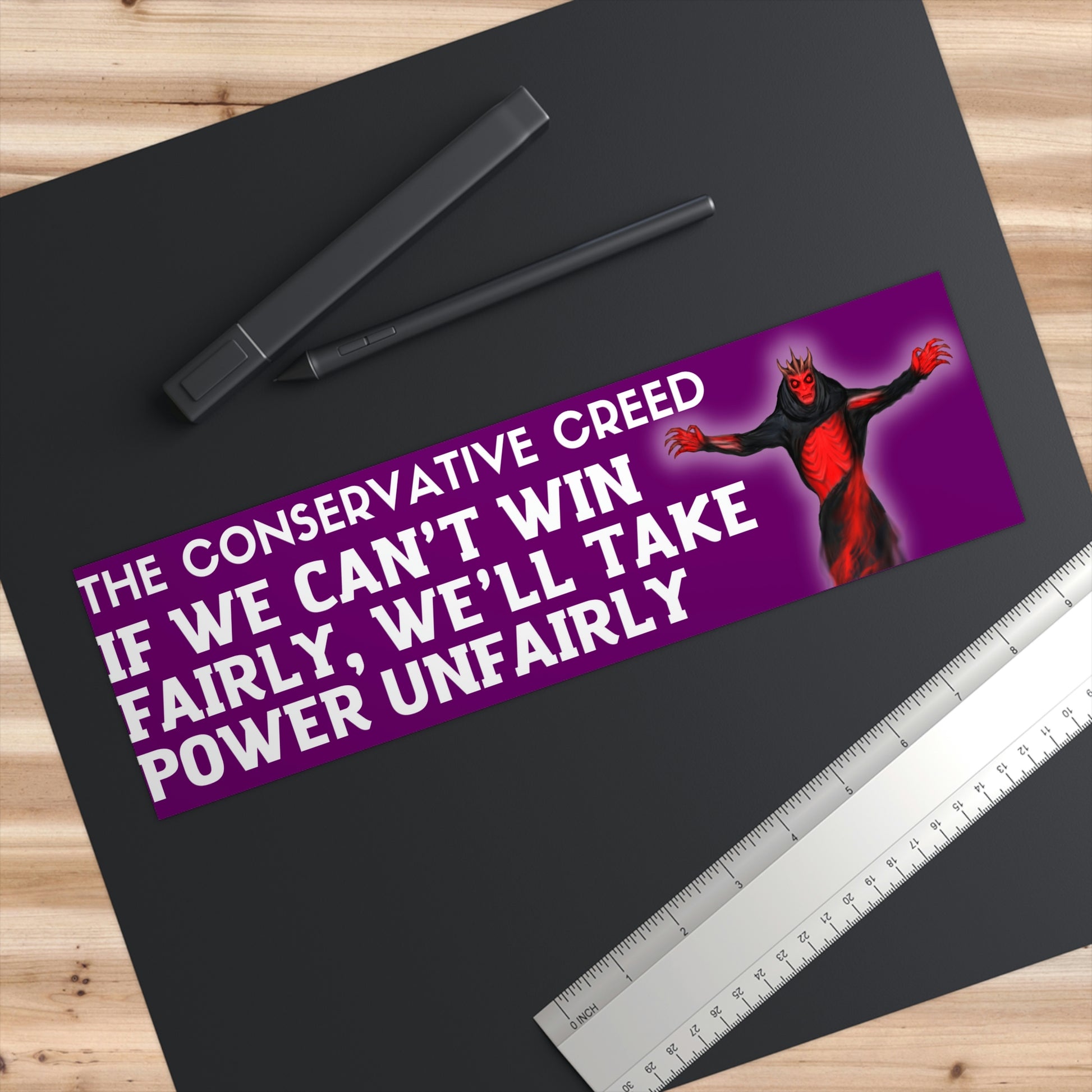 The Conservative creed sticker