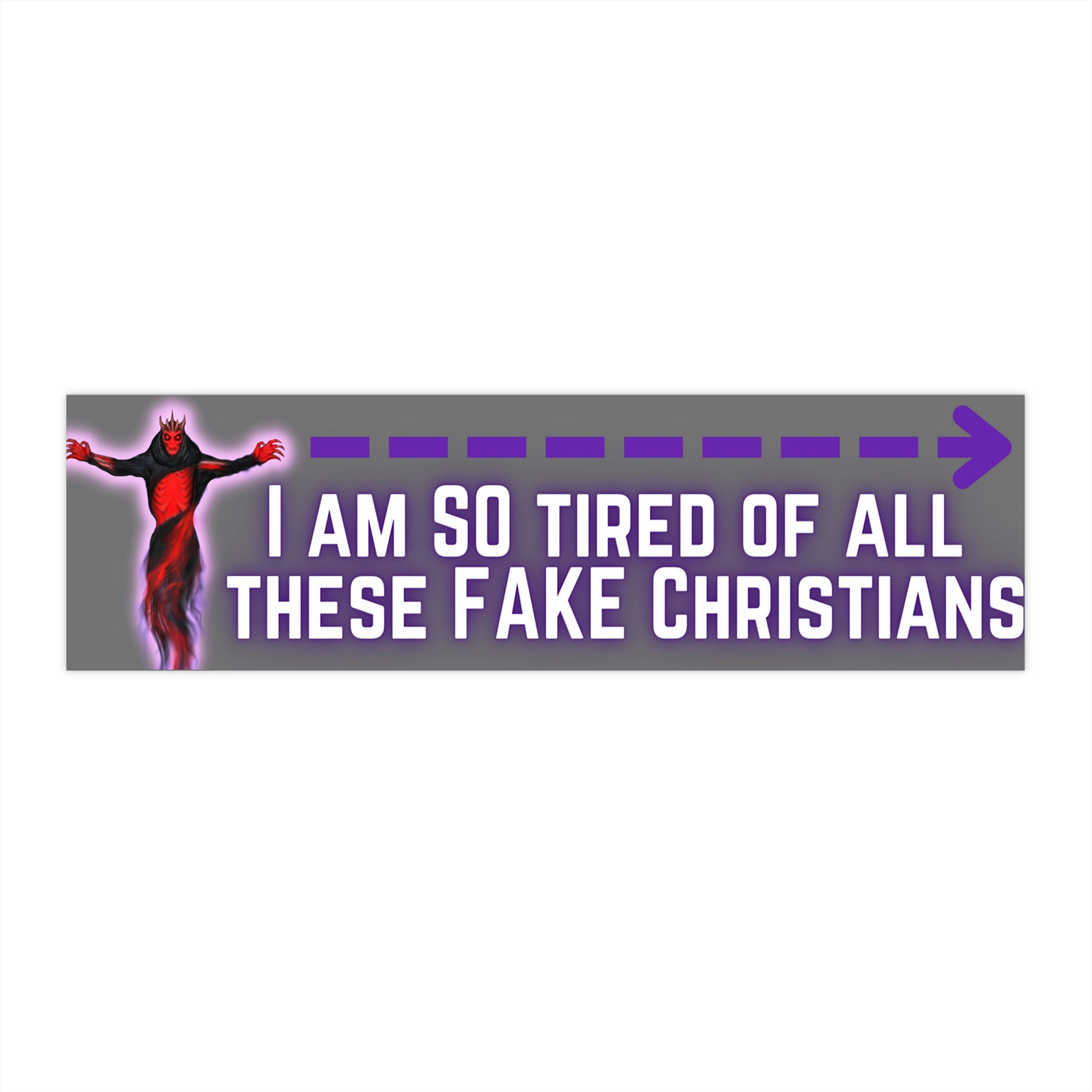 i am tired of all these fake christians