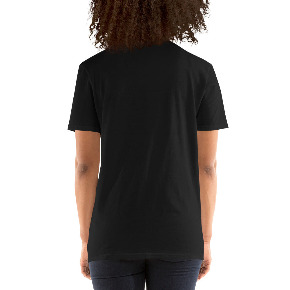 unisex basic softstyle tshirt black back